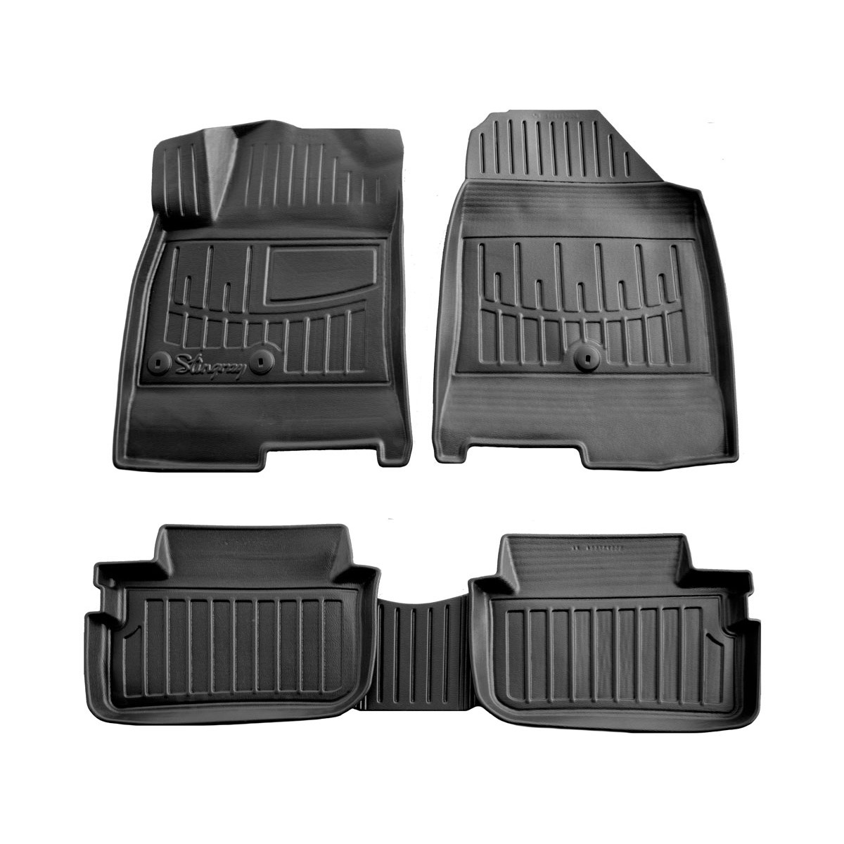 Rubber mats HYUNDAI IONIQ electric 2019-2022 Rubber mats HYUNDAI IONIQ electric 2019-2022
