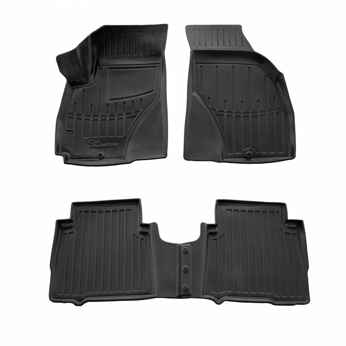 Rubber mats HYUNDAI Santa Fe I SM 2001-2006 Rubber mats HYUNDAI Santa Fe I SM 2001-2006