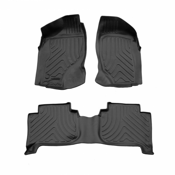 Rubber mats NISSAN Terrano II R20 1993-2005 3 durys