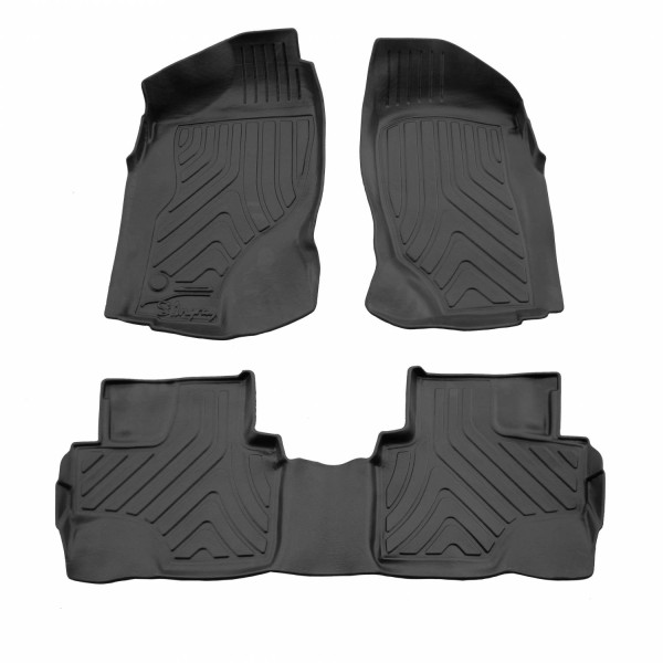 Rubber mats NISSAN Terrano II R20 1993-2005 5 durys