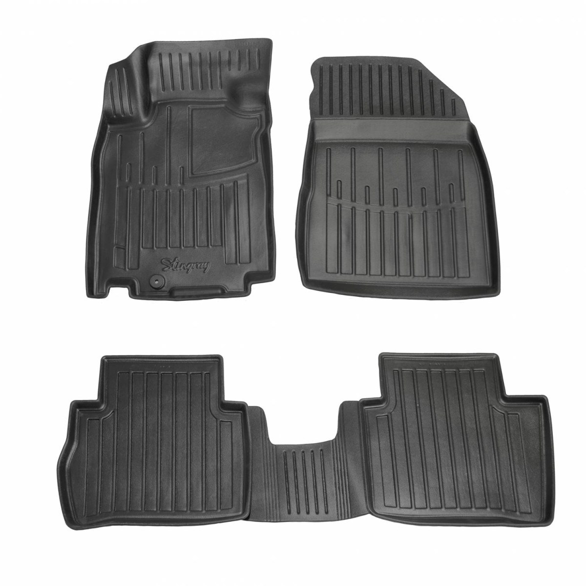 Rubber mats NISSAN Tiida C11 2004-2011 Rubber mats NISSAN Tiida C11 2004-2011