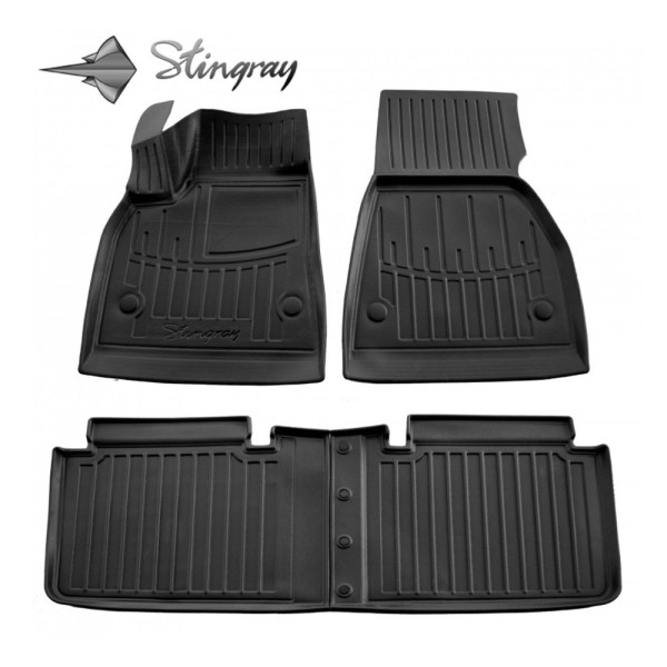Rubber mats TESLA Model S 2012-2021