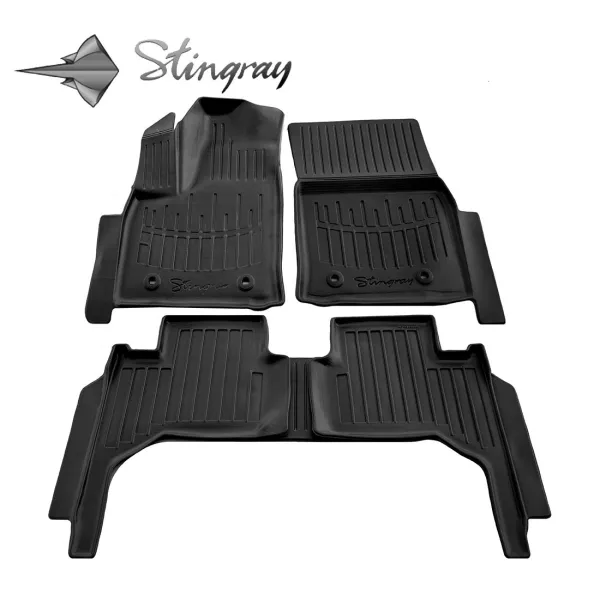 Rubber mats TOYOTA Land Cruiser 300 from 2021