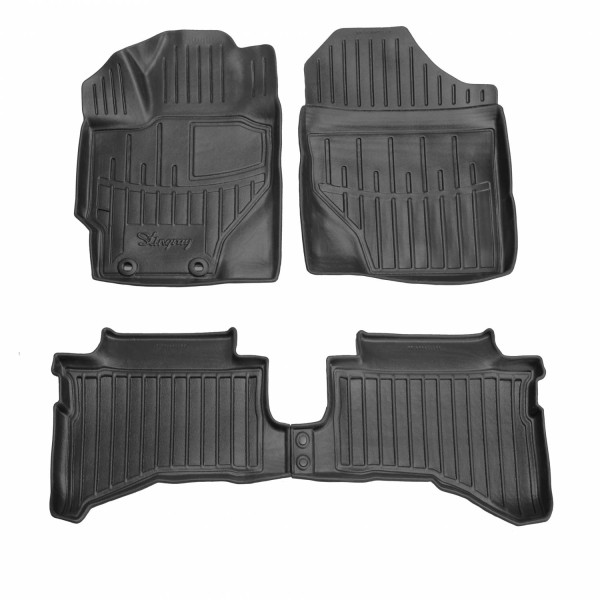 Rubber mats TOYOTA Yaris III XP13 hibridas 2014-2020