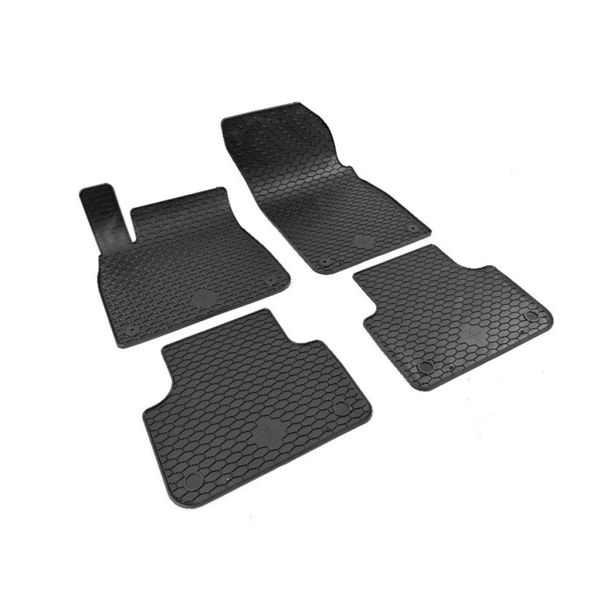 Rubber mats Audi Q7 from 2020 (Facelift / including Hybrid)