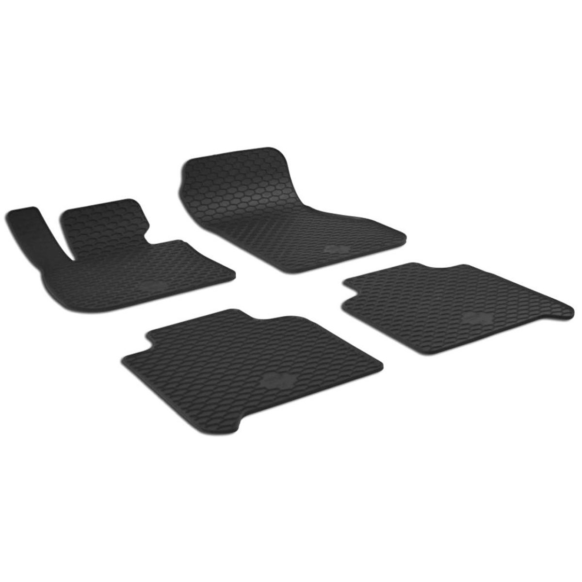 Rubber mats BMW 2 (F46, FL clips) Gran Tourer 2015-2021,