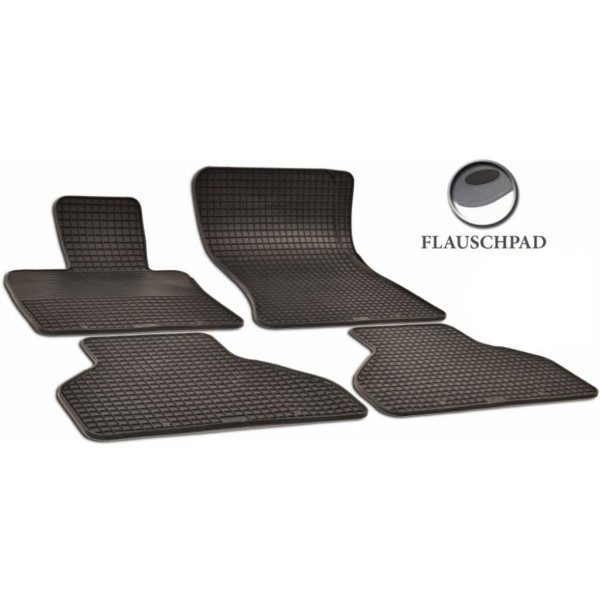 Rubber mats BMW X5 (E70, FL clips) 2007-2013,