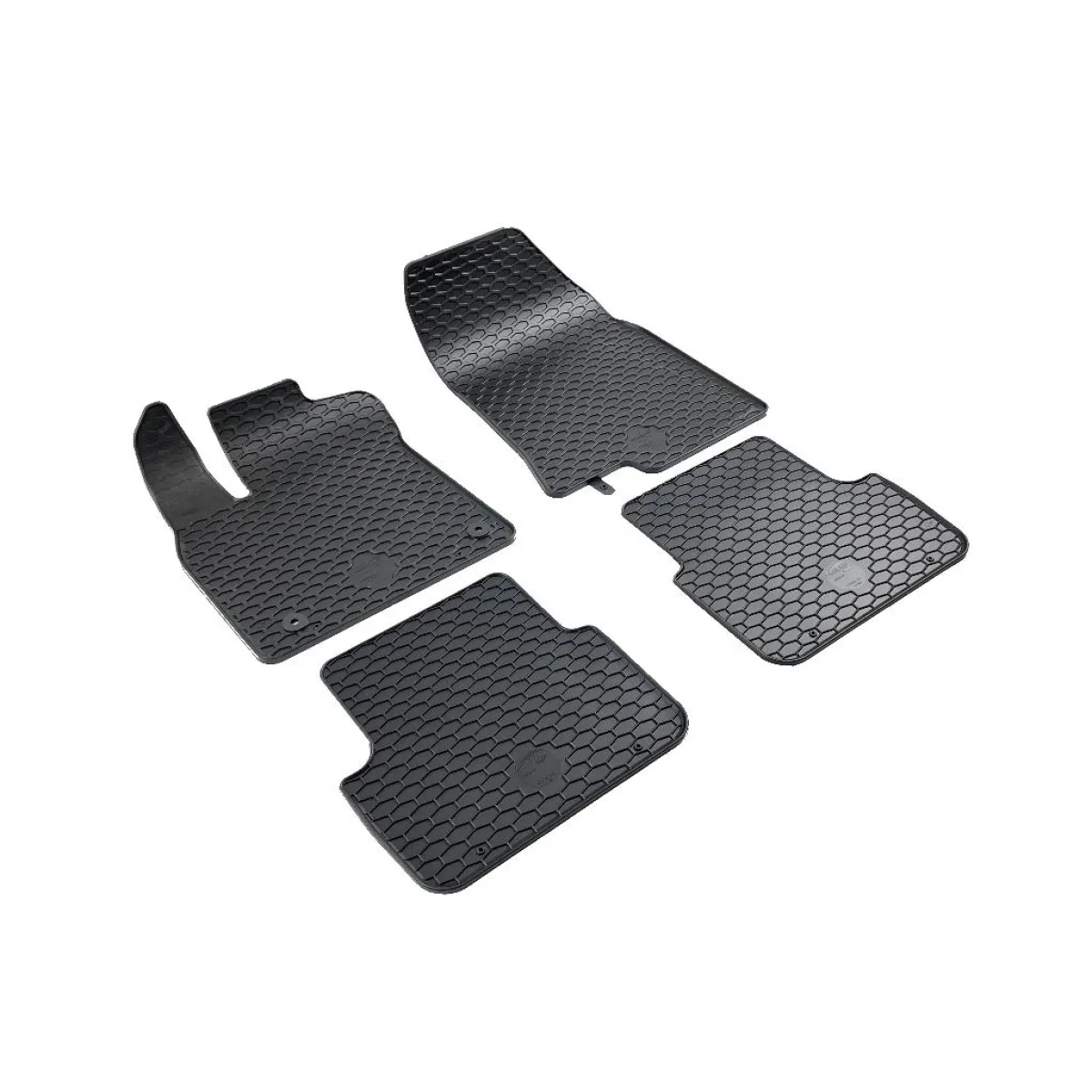 Rubber mats Dacia LOGAN (from 2021), 4pc, Rubber mats Dacia LOGAN (from 2021), 4pc,