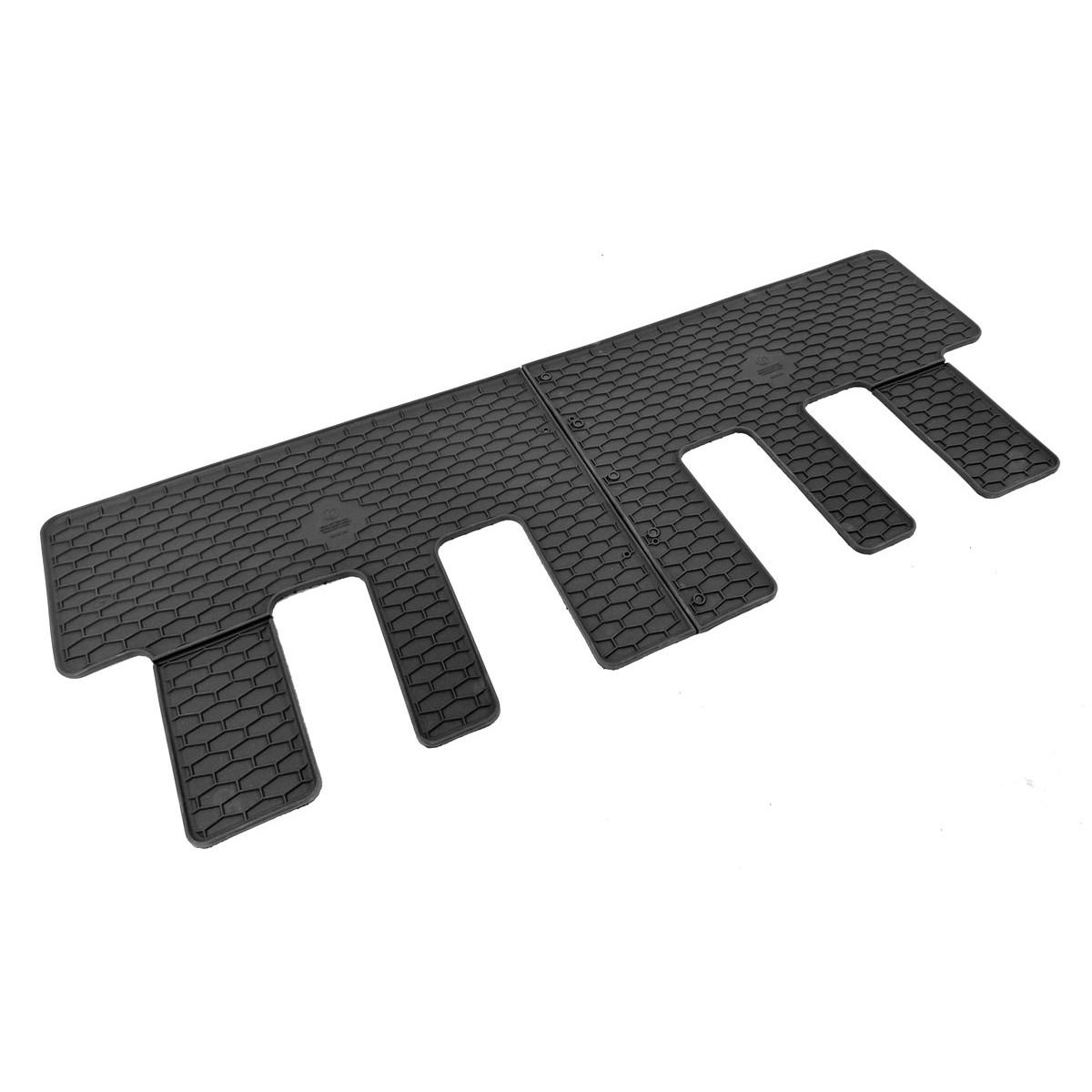 Rubber mats Ford Tourneo Custom from 2023 (2 row)
