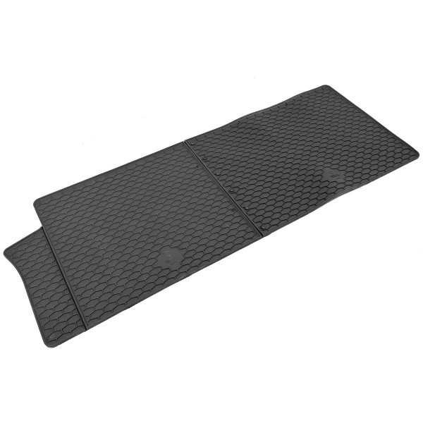 Rubber mats Volkswagen T7 Transporter / Caravelle from 2024 (2 row)