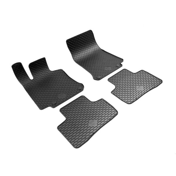 Rubber mats Mercedes (X253) GLC (2016-2022), 4pc,