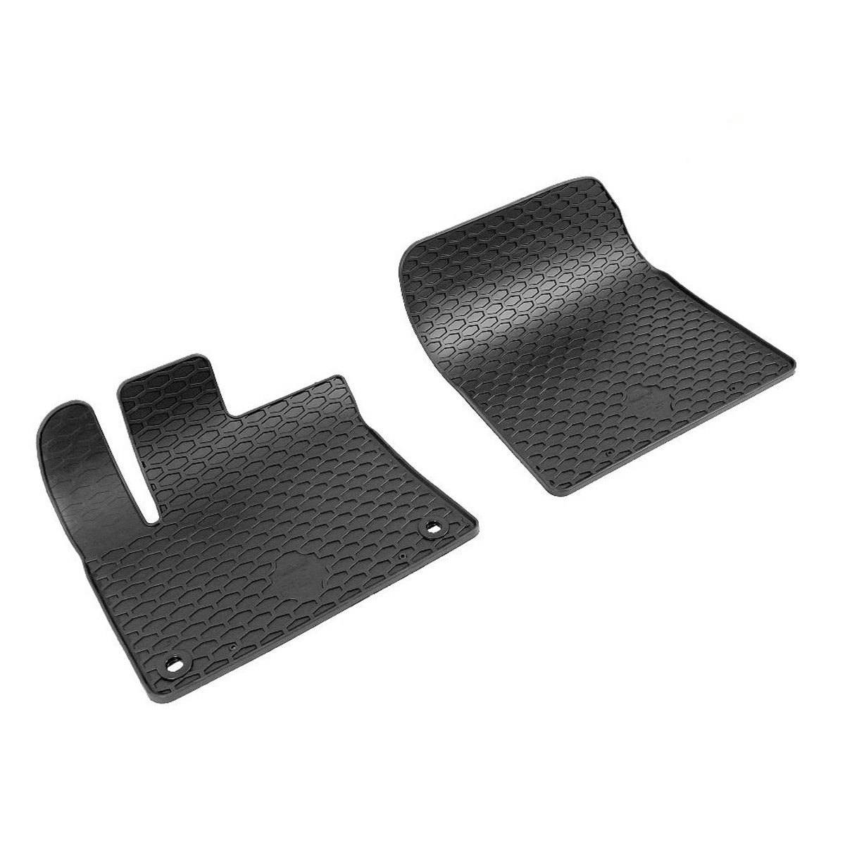 Rubber mats Peugeot Rifter (Oval clips) from 2018,