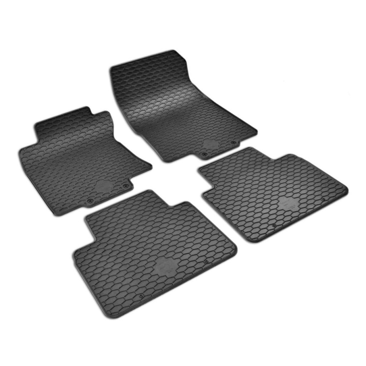 Rubber mats Renault KOLEOS (2016-2022), 4pc,