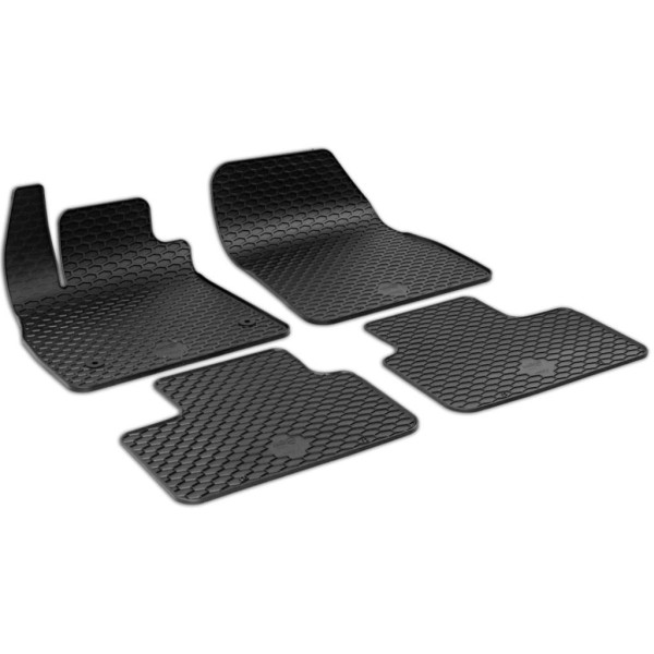 Rubber mats Renault TALISMAN (from 2015), 4pc,