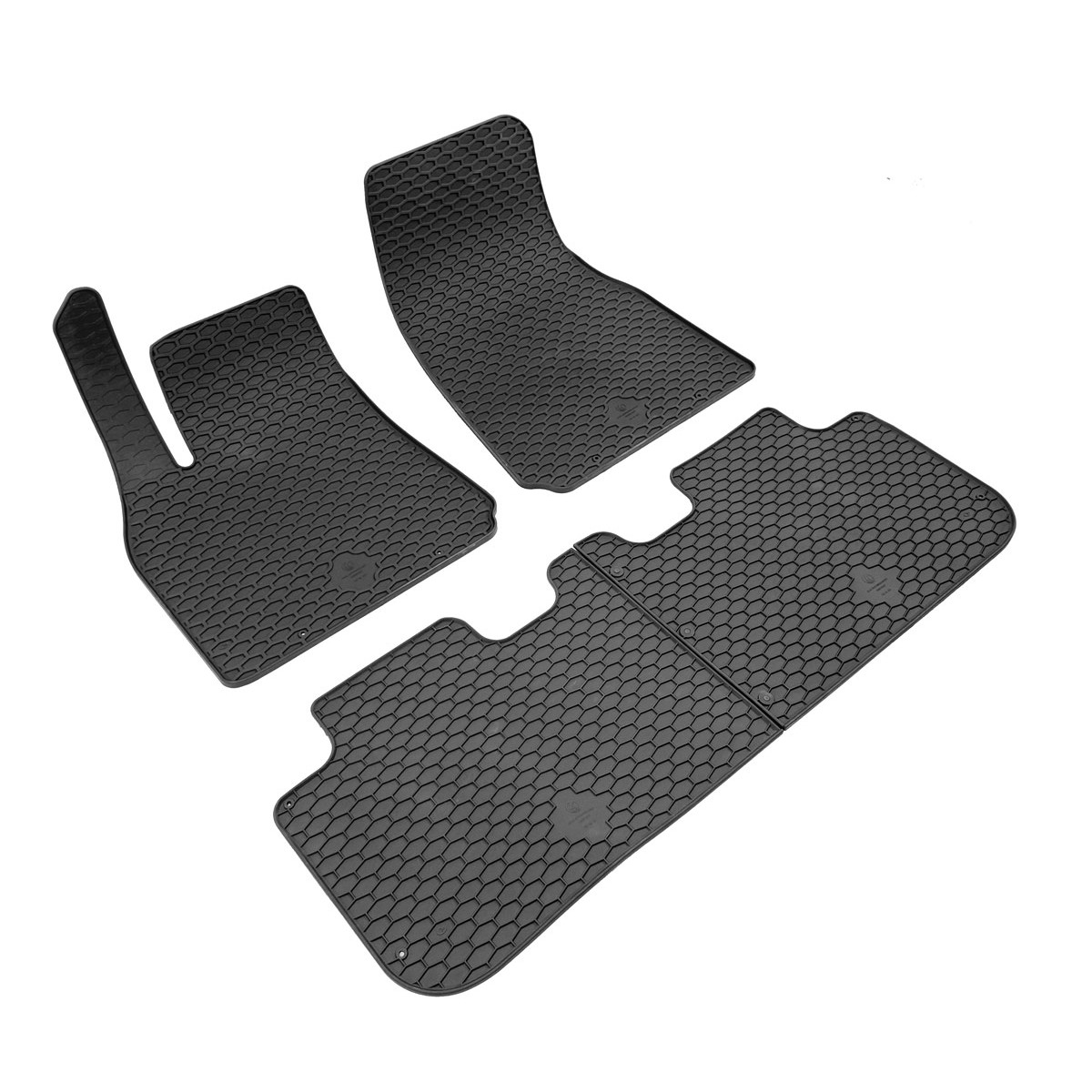 Rubber mats Tesla Model Y from 2021 Rubber mats Tesla Model Y from 2021