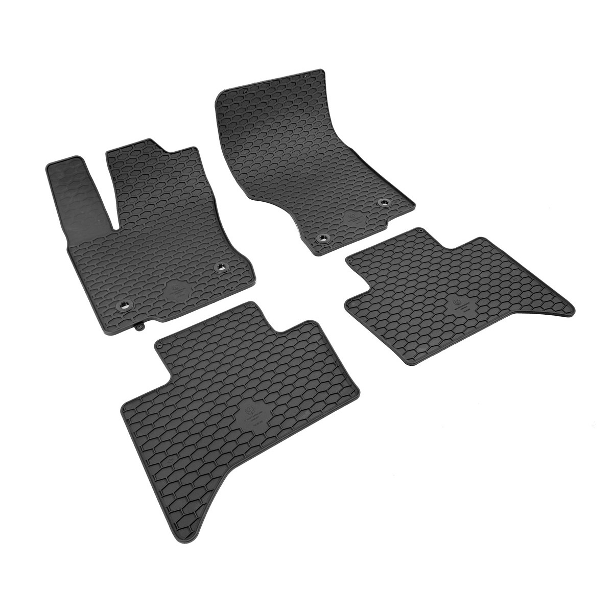 Rubber mats Toyota Land Cruiser Prado J250 from 2024 Rubber mats Toyota Land Cruiser Prado J250 from 2024