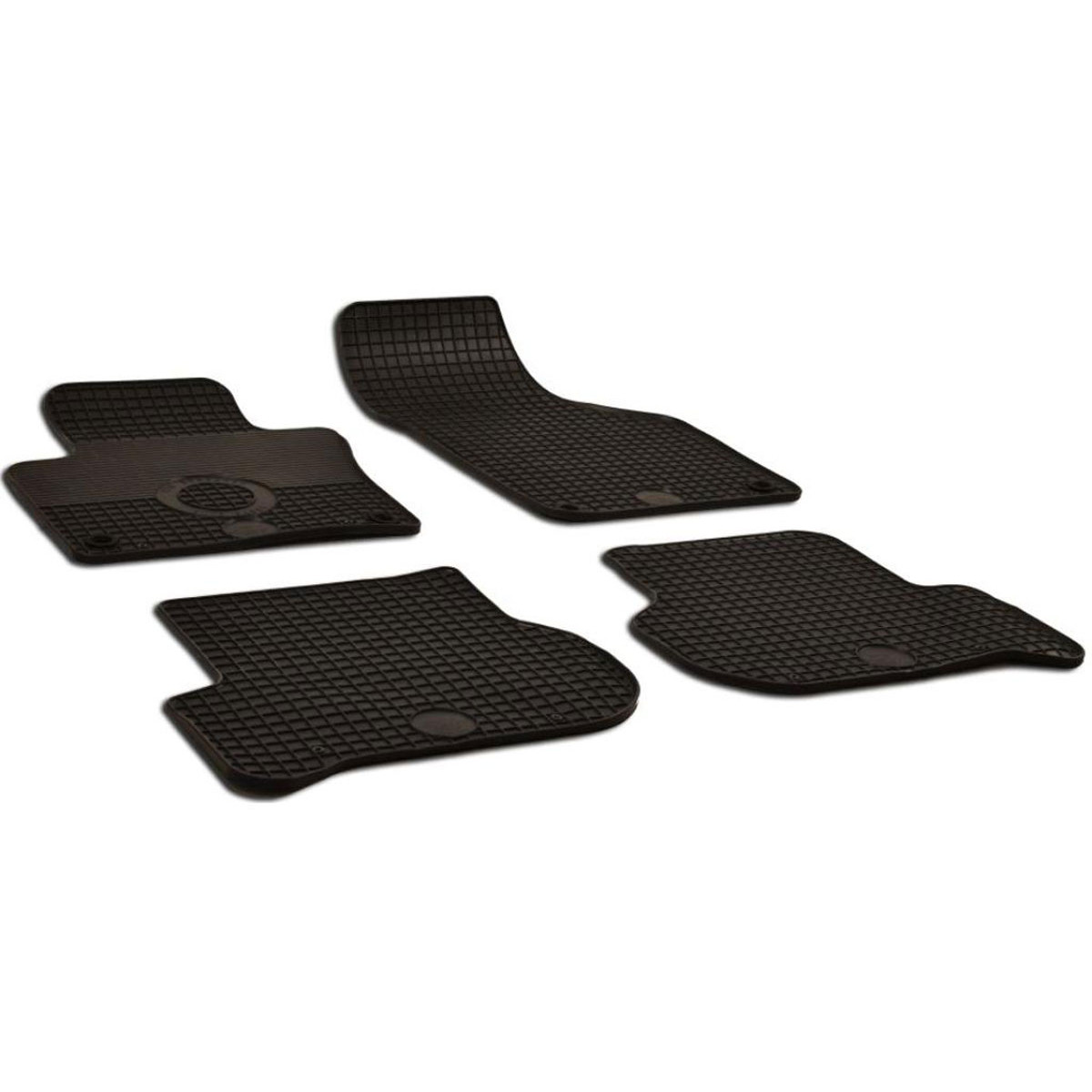 Rubber mats Volkswagen Golf Plus (Round clips) 2004-2014,