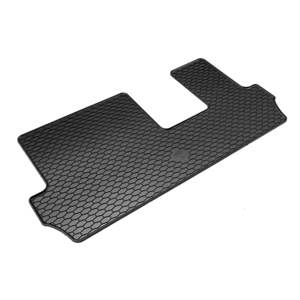 Rubber mats Volkswagen ID.Buzz People 7S from 2022 - 3 row, black