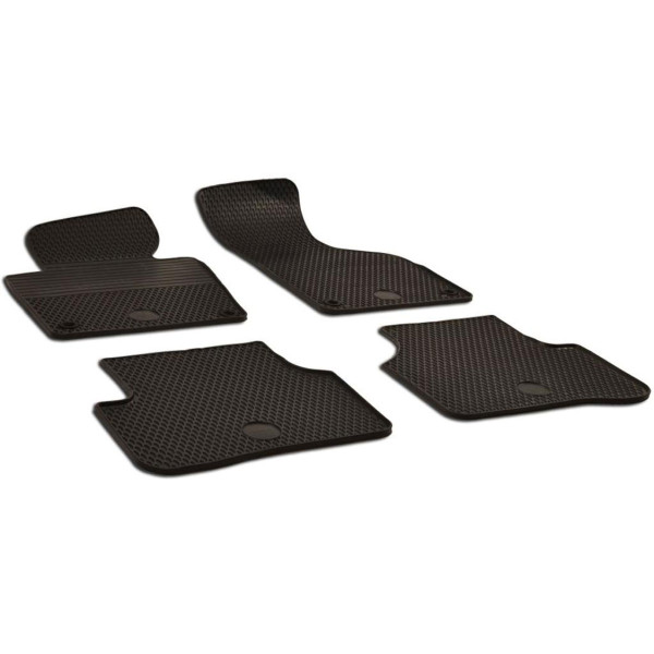 Rubber mats Volkswagen Passat B6, B7 2005-2014, (round clips)