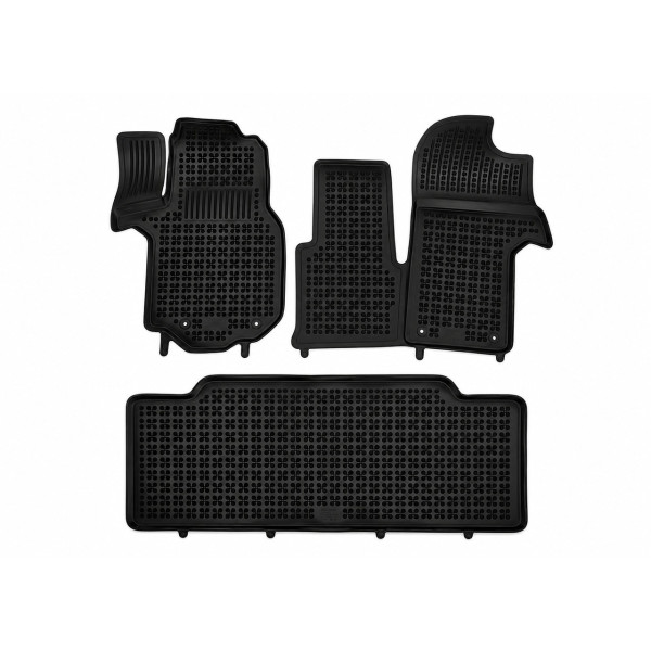 Rubber mats Volkswagen Crafter II from 2016 (2 rows)