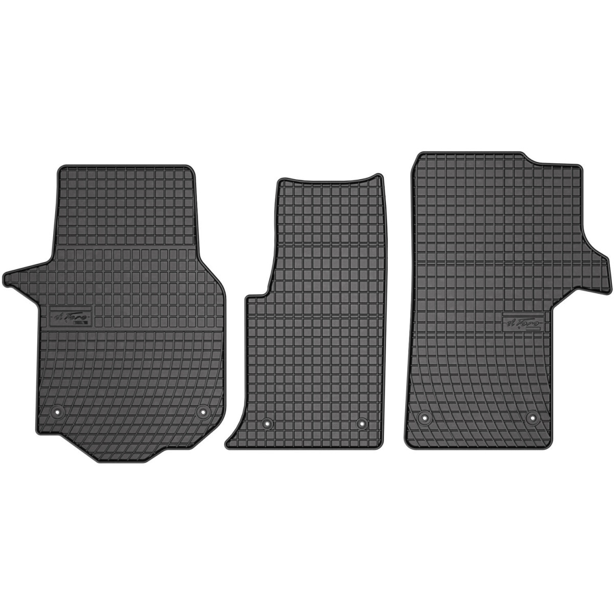 Rubber mats Volkswagen Crafter II from 2017