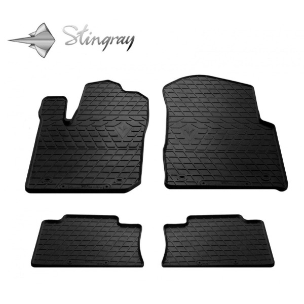Rubber mats JEEP Grand Cherokee WK2/WL from 2010 4 pcs / 1046014