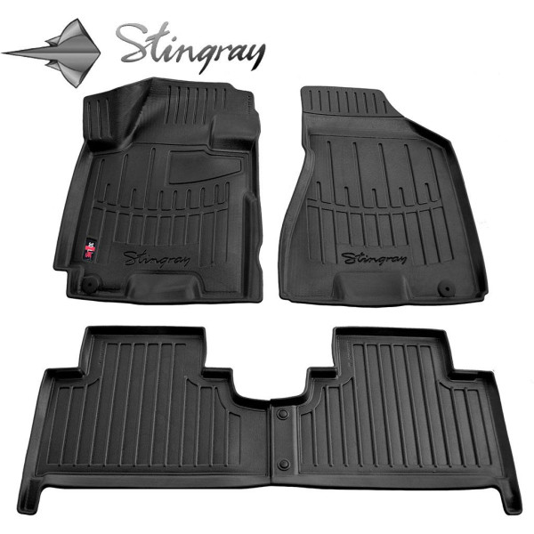 Rubber mats KIA Sportage JE 2004-2010