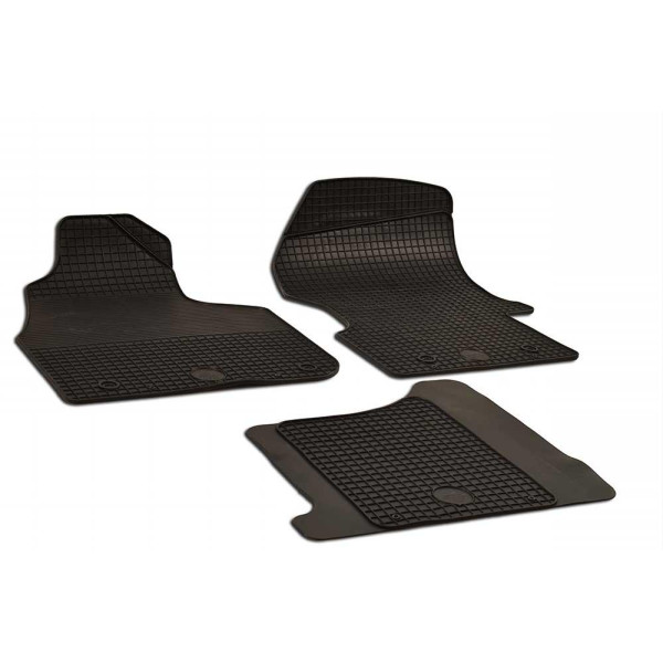 Rubber mats MB Sprinter W906 2006-2018 3 pcs / 214875 / black