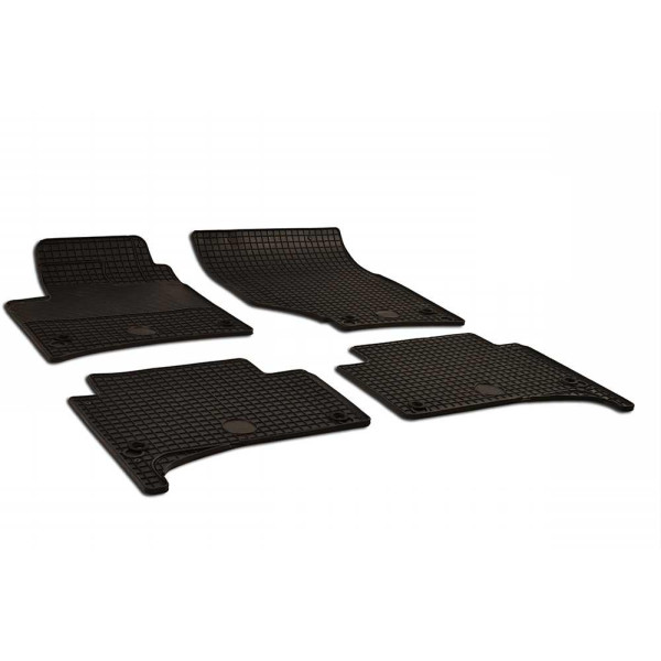 Rubber mats PORSCHE Cayenne 2003-2009 4 pcs / 212747 / black