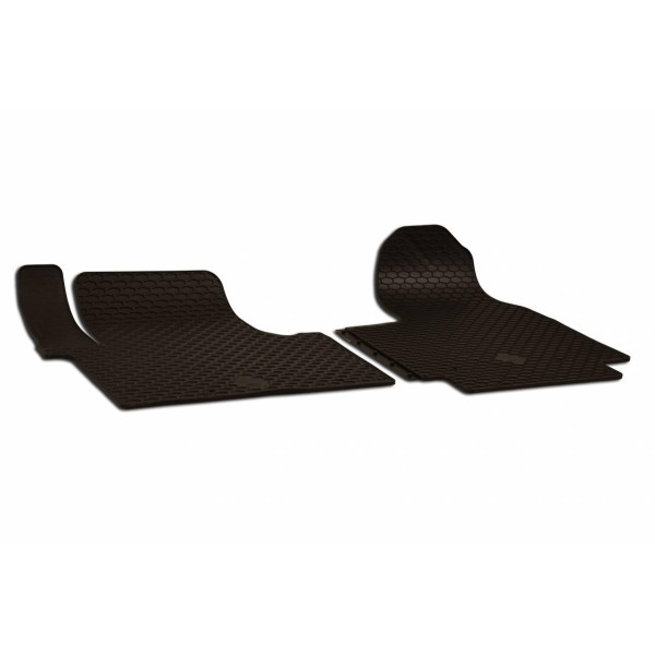 Rubber mats RENAULT Trafic from 2014 2 pcs/ 219452 / black