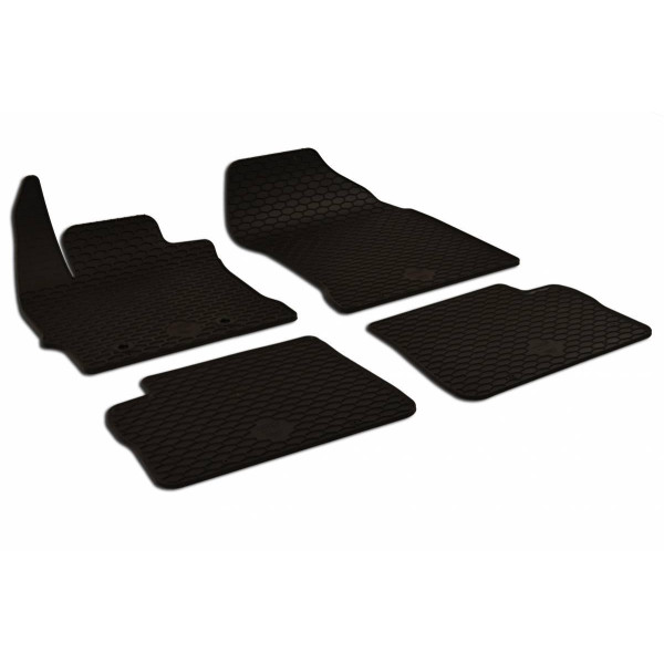 Rubber mats TOYOTA Auris 2013-2018 4 pcs / 219524 / black