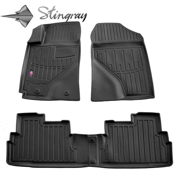 Rubber mats TOYOTA Corolla Verso ZER / ZZE 2004-2009