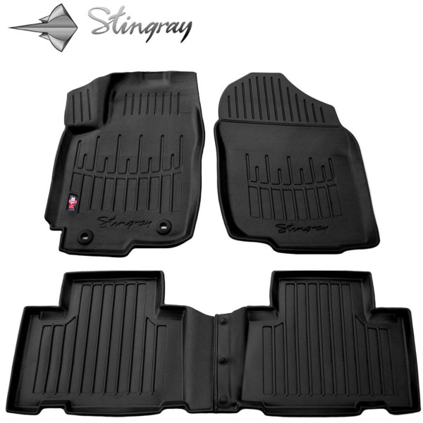 Rubber mats TOYOTA RAV 4 XA40 2013-2018