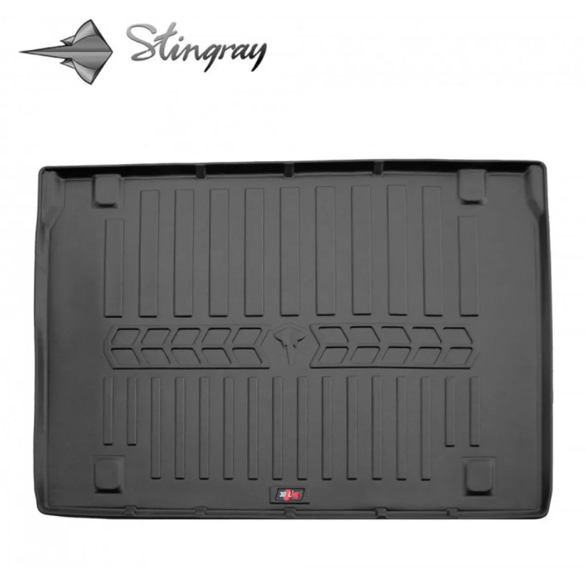 Rubber trunk mat OPEL Combo D 2011-2018 (short base / bottom part) Rubber trunk mat OPEL Combo D 2011-2018 (short base / bottom part)