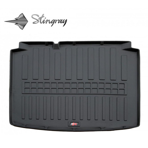 Rubber trunk mat VOLKSWAGEN Golf IV 1997-2003, (hatchback)