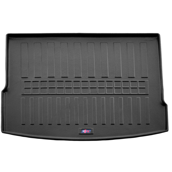 Rubber trunk mat VOLKSWAGEN Tiguan II from 2015 (upper (viršutinis))