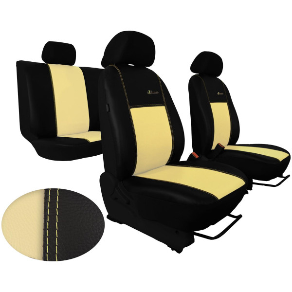 Universal "EXCLUSIVE" seat covers (eco leather, alcantara)