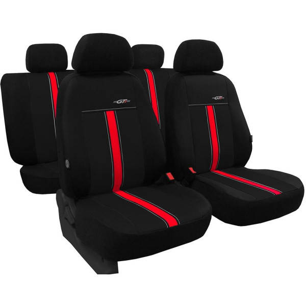 Universal "GTR" seat covers (eco leather) 