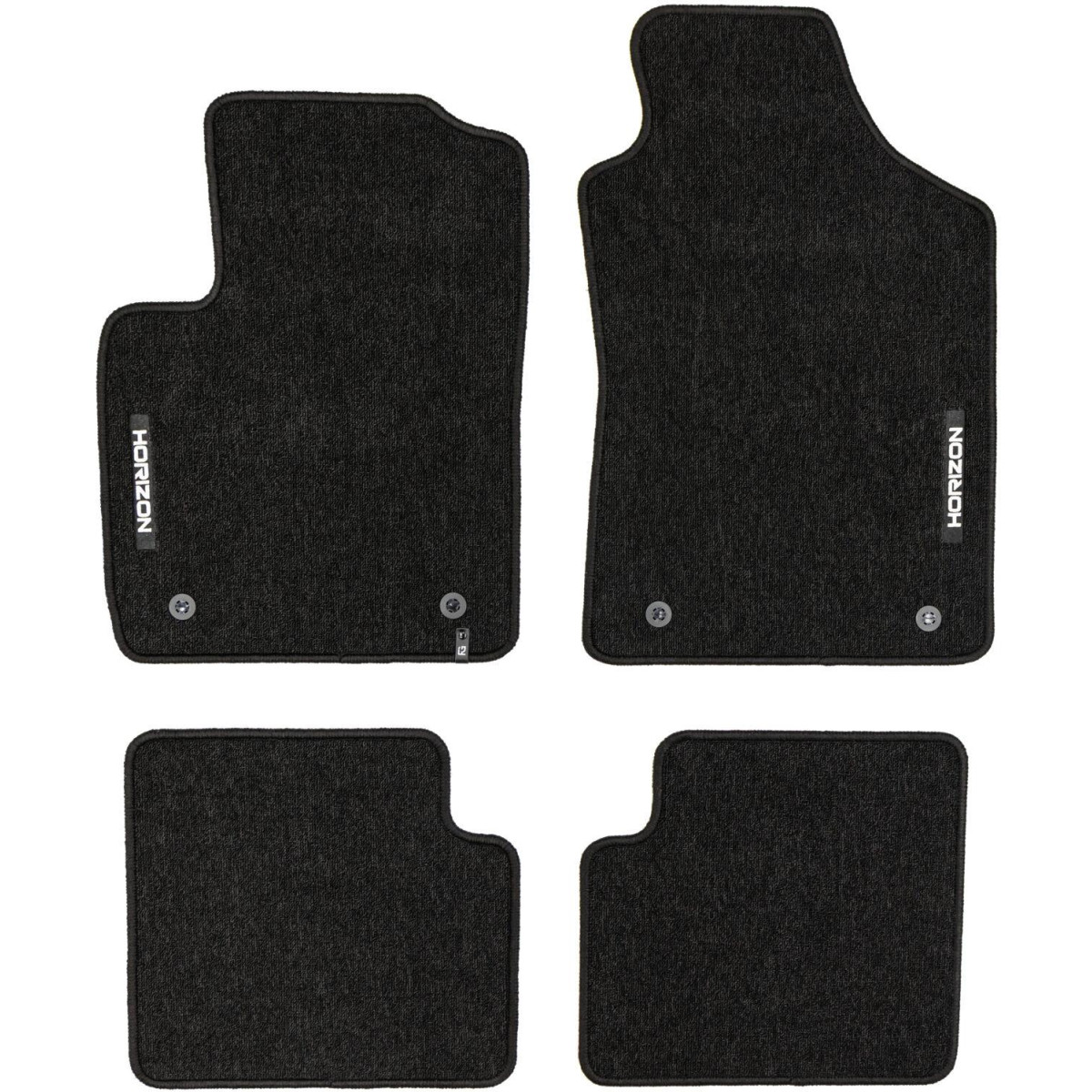 Textile mats HORIZON Fiat 500C from 2007