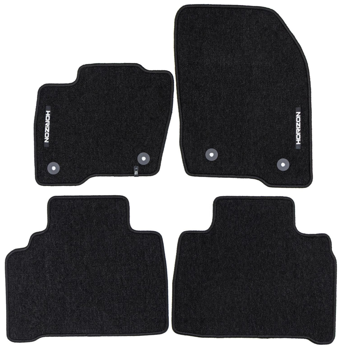 Textile mats HORIZON Ford S-Max II 2014-2023 (1 row, 2 row)