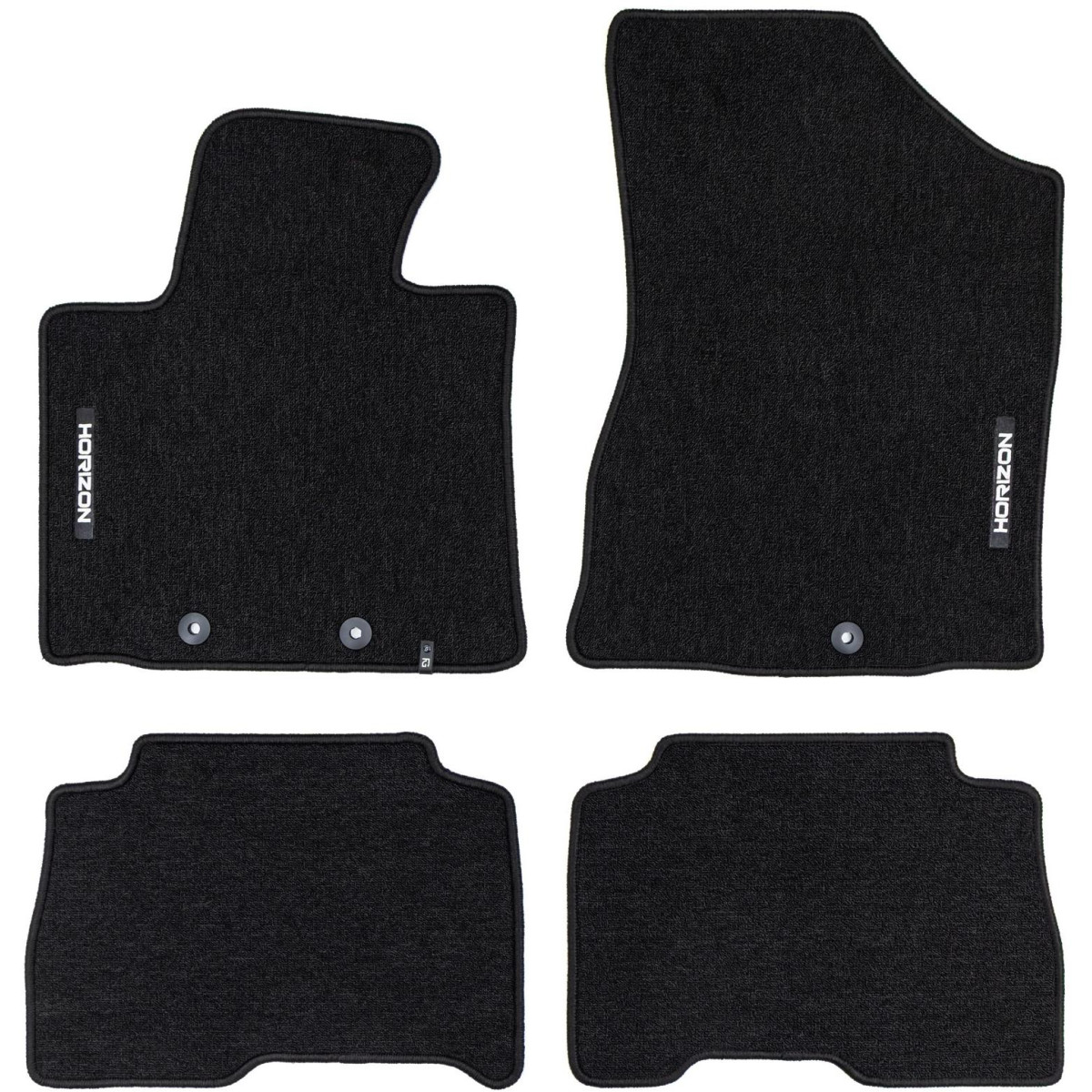 Textile mats HORIZON Kia Sorento III 2014-2020 (1 row, 2 row)