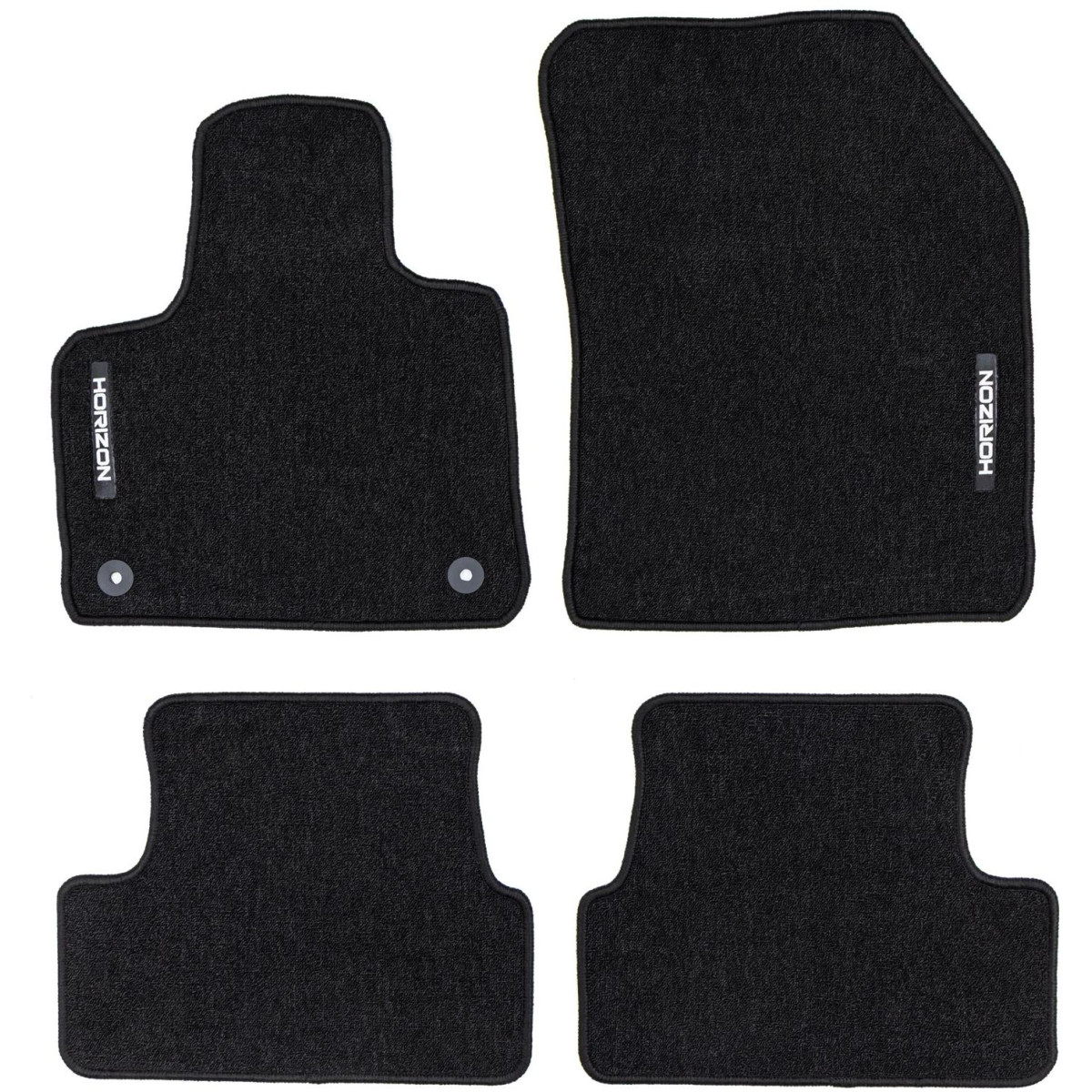 Textile mats HORIZON Peugeot 3008 II not for Hybrid 2016-2024