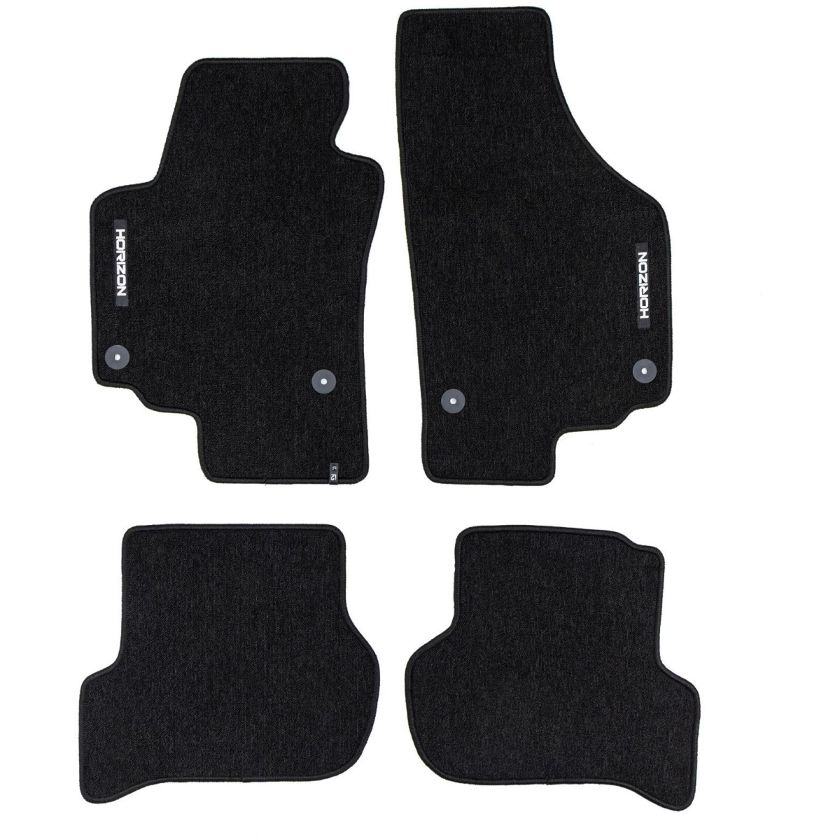 Textile mats HORIZON Seat Altea facelift 2008-2015