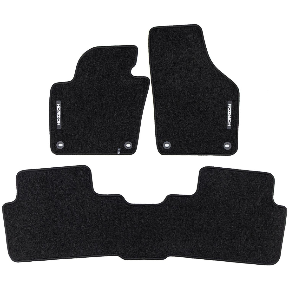 Textile mats HORIZON Volkswagen Sharan II 2010-2022 (1 row, 2 row)