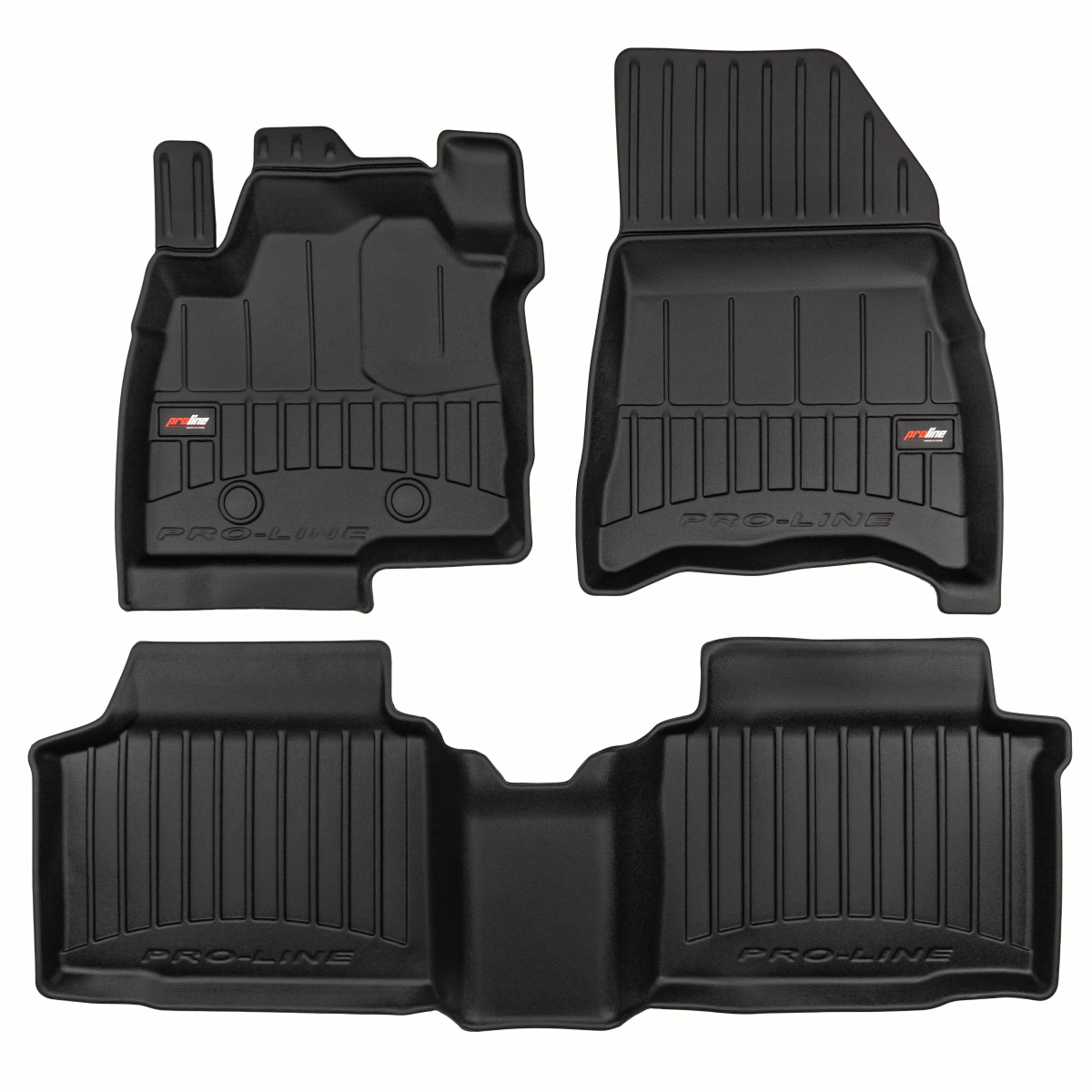 Rubber mats Proline Dacia Duster III AWD, Mild Hybrid from 2024