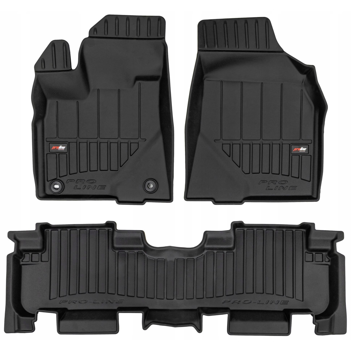 Rubber mats Proline Toyota Highlander II 2007-2013