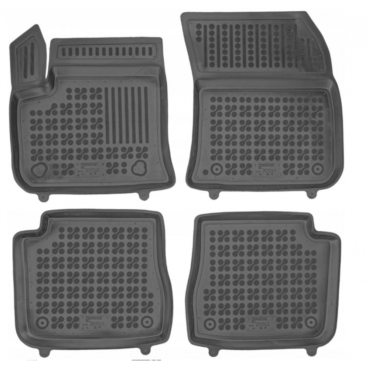 Rubber mats Citroen e-C4 III 2020-2025 (electric version)