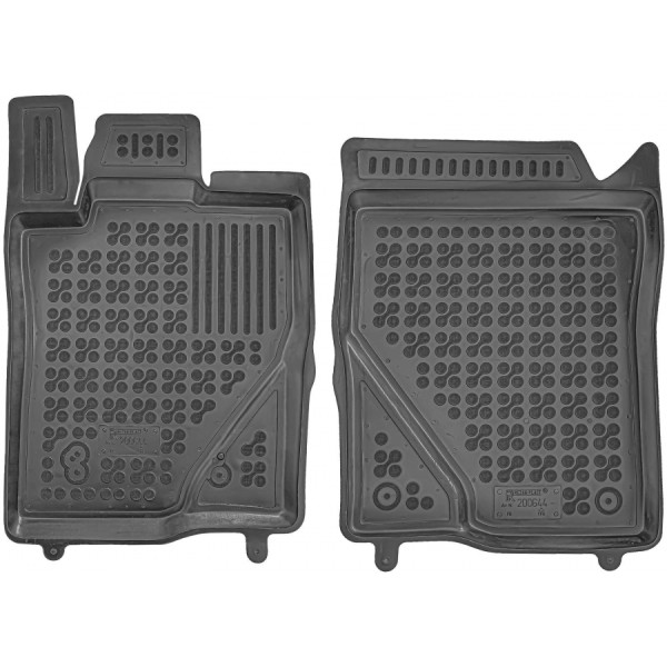 Rubber mats Volkswagen Amarok II Single cab, version PanAmericana from 2022 (1 row)