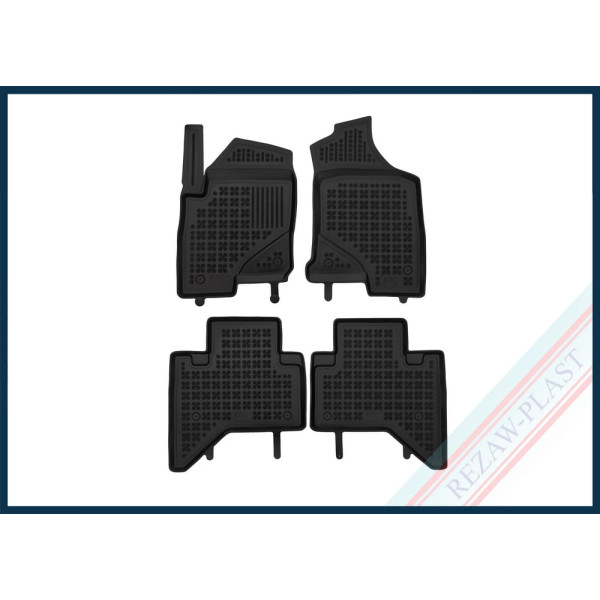 Rubber mats Foton Tunland G7 from 2022 (4x4 (AWD))