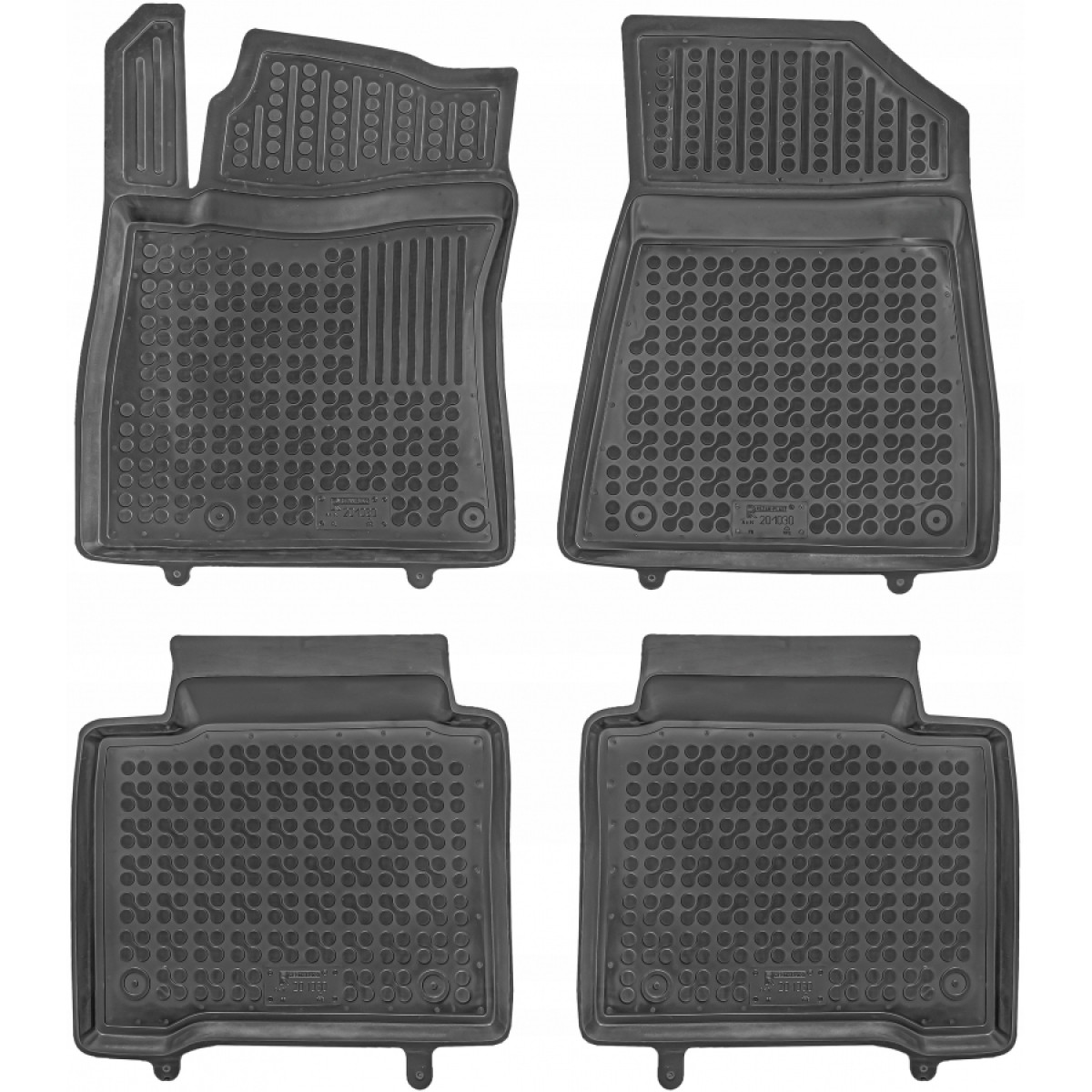 Rubber mats Kia Niro II Hybrid (HeV) from 2022
